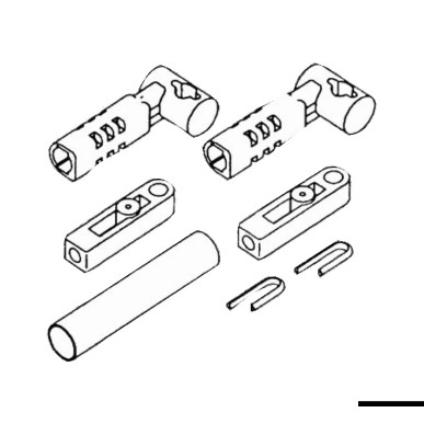 Kit K56 câbles C2/C8/C0 sur Mercury | EAN 8031164392375 Ref 45.056.00