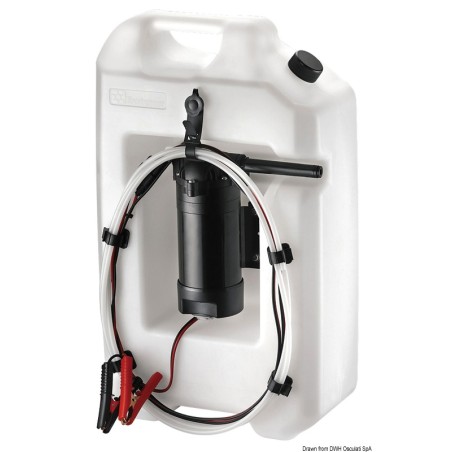 Kit de vidange d'huile 12 V + réservoir  Ref 16.188.90