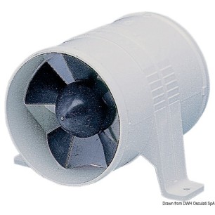 Aspirateur ventilateur Attwood Turbo 6 m³ 24 V | EAN 8033137029769 Ref 16.174.51