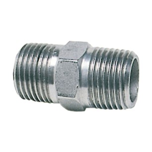 Niple double inox 1" | EAN 8033137097515 Ref 17.125.04