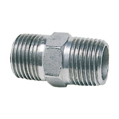 Niple double inox 3/8" | EAN 8033137097485 Ref 17.125.01