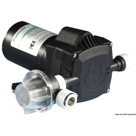 Pompe WHALE p. rinçage pont 18 l/min 24 V | EAN 8033137096389 Ref 16.700.07