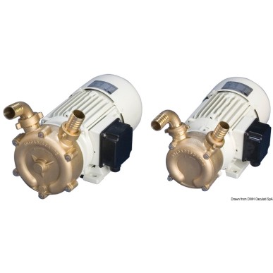 Pompe fond de cale bronze professionelle 75 l/min | EAN 8033137096327 Ref 16.652.30