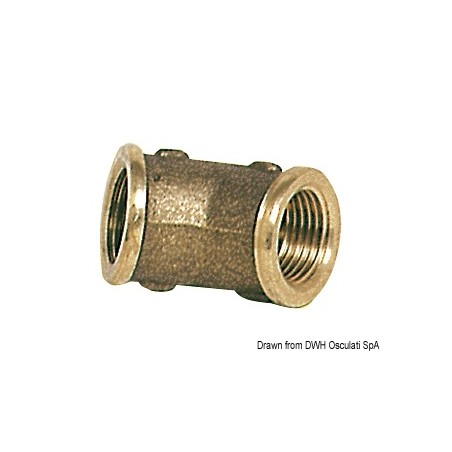 Raccord coudé 45+ femelle/femelle 1"1/4 | EAN 8033137097287 Ref 17.120.04
