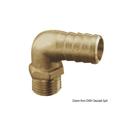 Embout laiton 90+ 1/2" 16 mm | EAN 8033137097737 Ref 17.197.03