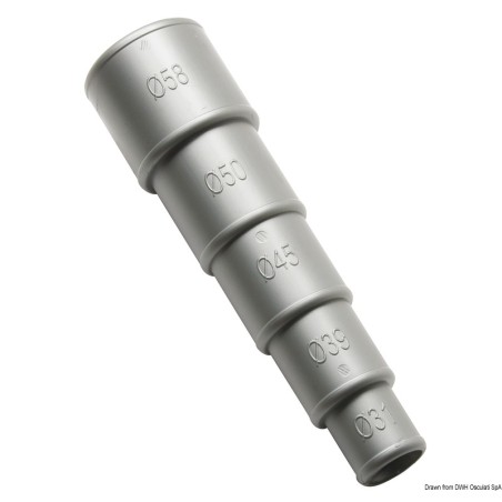 Adaptateur universel + embout 32 to 60 mm | EAN 8033137097560 Ref 17.175.60
