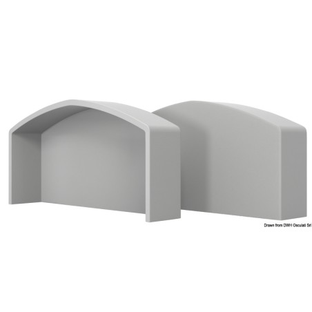 Terminal QBE 90 gris RAL 7047 | EAN 8033137214028 Ref 44.105.02