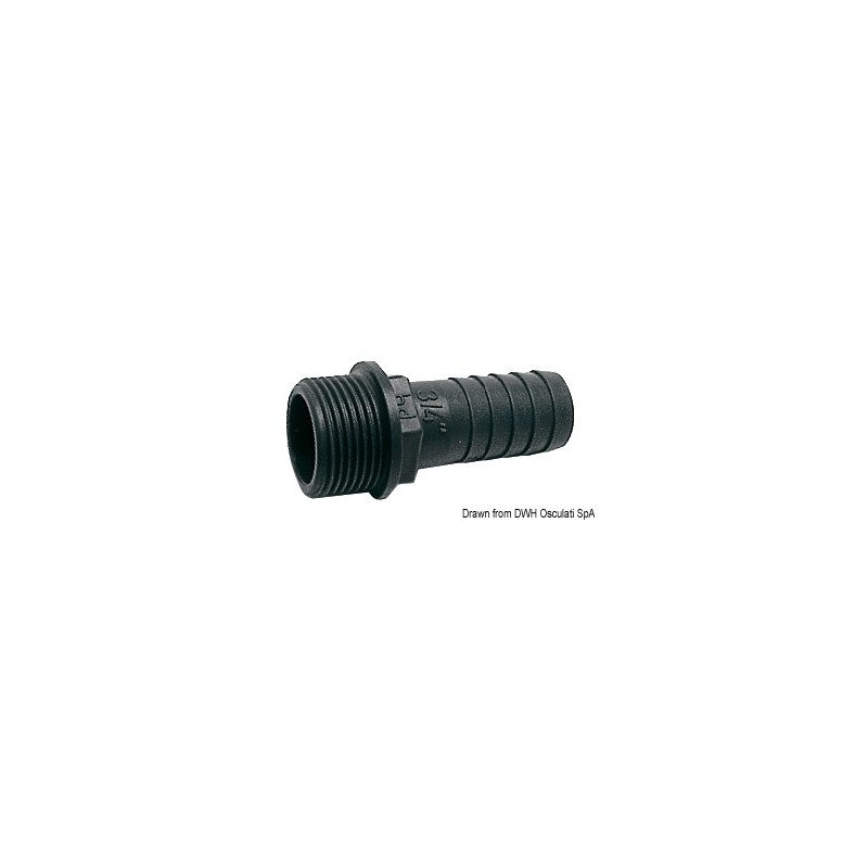 
Embout mâle en PP 1"1/2 x 38 mm 
