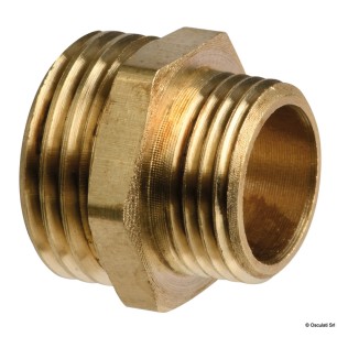 Niple laiton double 1" x 1"1/4 | EAN 8033137099243 Ref 17.227.04