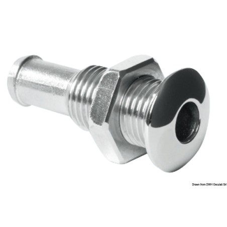 Mini passe-coque AISI 316 bombée 1/4" | EAN 8033137098468 Ref 17.214.01
