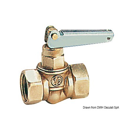 Robinet interruption carburant 1/2" | EAN 8033137102554 Ref 17.400.01