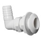 
Passe-coque 90° plastique blanc 1" x 19 mm 
