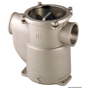 Filtre special eau laiton nickelé RINA 3" | EAN 8033137103698 Ref 17.654.08