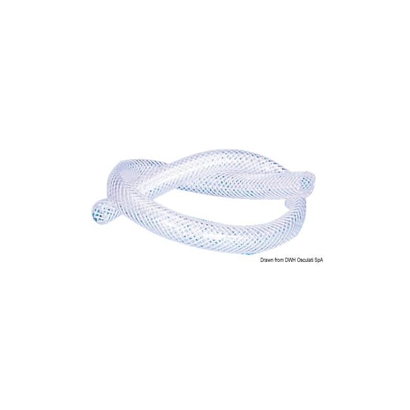 
Tuyau PVC armé p. eau 30 x 38 mm 
