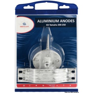 Kit anode hors-bords Yamaha 200/250 aluminium | EAN 8059617816018 Ref 43.352.01