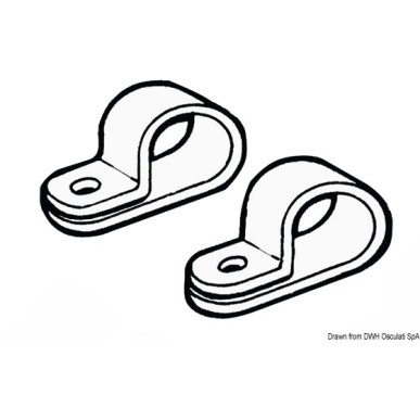Collier fixation nylon 38,1 mm | EAN 8033137106200 Ref 18.036.08