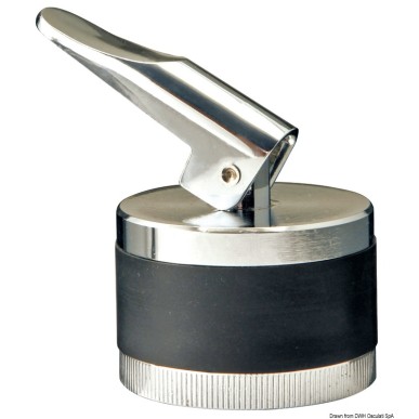 Nable de vidange laiton chromé 50 mm | EAN 8033137106828 Ref 18.533.50