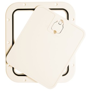 Trappe inspect façade amovible crème 305 x 355 mm | EAN 8033137109959 Ref 20.302.21