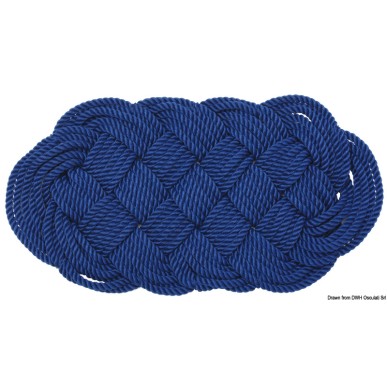 Paillasson nylon bleu 47 x 23 cm | EAN 8033137039577 Ref 23.907.22