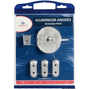 Kit anode hors-bords 4 temps Yamaha 40/60 aluminiu | EAN 8059617816063 Ref 43.354.03