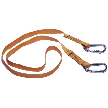 Ligne de vie Euro Lightline 2 m + 2 mousquetons | EAN 8033137044236 Ref 23.156.00