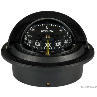 Compas encastrement RITCHIE Wheelmark 3" noir/noir | EAN 10342140753 Ref 25.082.31