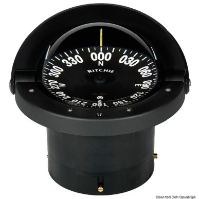 Compas encastr.t RITCHIE Wheelmark 4"1/2 noir/noir | EAN 10342150028 Ref 25.084.41