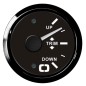 
Indicateur trim 0/190 ohm noir/noir 
