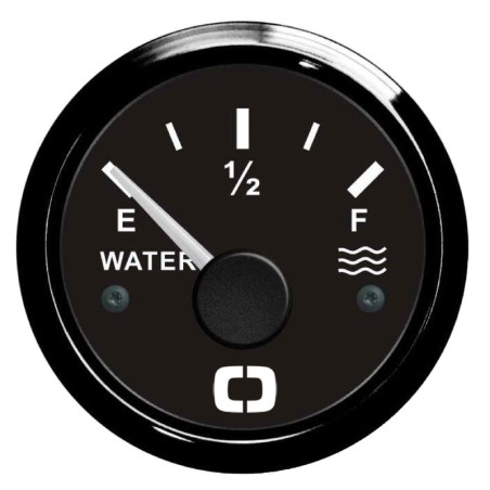 Jauge d'eau 240/33 ohm noir/noir | EAN 8033137040535 Ref 27.320.03