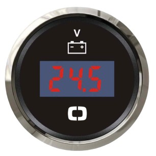 Voltmètre numérique 8/32 V noir/polie | EAN 8033137040832 Ref 27.321.40