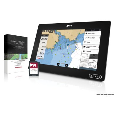 Cartographie Lighthouse Charts RAYMARINE Ref 29.070.03