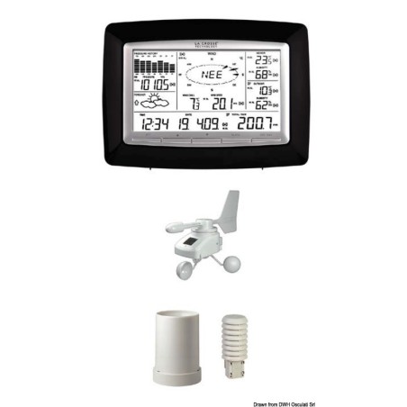 Station météo professionnelle sans fil | EAN 8033137209390 Ref 28.918.03