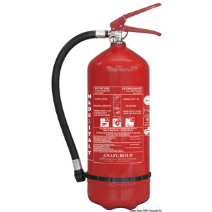 Extincteur poudre Solas 6 kg MED | EAN 8033137119538 Ref 31.451.05