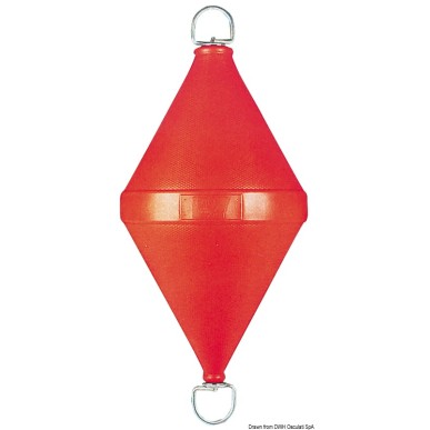 Bouée biconique rouge 320 x 800 mm | EAN 8033137120121 Ref 33.168.01RO