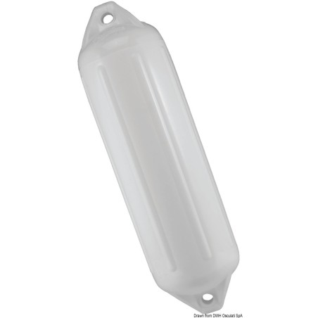 Pare-battage Polyform NF5 blanc | EAN 743952004732 Ref 33.505.05
