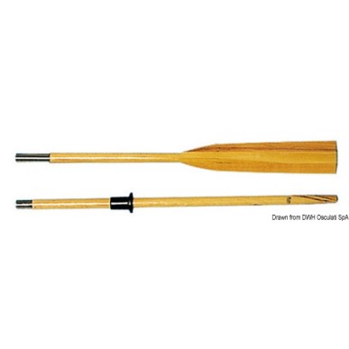 Aviron hêtre séparé deux 250 cm | EAN 8033137121678 Ref 34.456.25