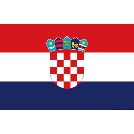 Pavillon Croatie 30 x 45 cm | EAN 8033137123412 Ref 35.457.02