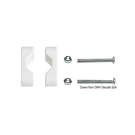 Etrier fixation nylon 22-25mm | EAN 8033137004117 Ref 37.175.81