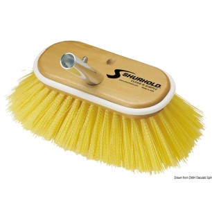 Brosse 6" fibres moyennes jaunes | EAN 703485209554 Ref 36.955.00