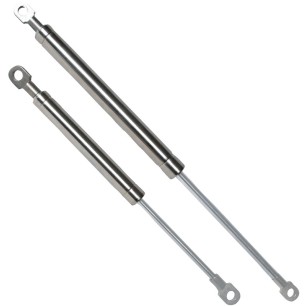 Ressort gaz AISI 316 700 mm 100 kg | EAN 8033137223556 Ref 38.009.34