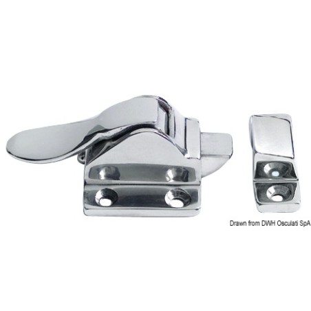 Fermeture déclench. AISI316 poli miroir 48x38 mm | EAN 8033137128059 Ref 38.190.00