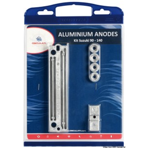 Kit anode Suzuki 90/140 HP alumnium | EAN 8052744980379 Ref 43.371.01