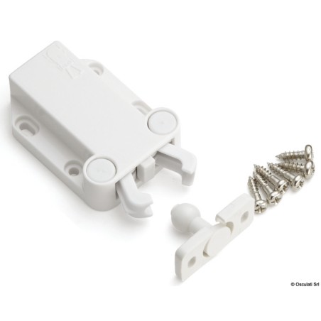 Loquet d'arret non magnétique + gâche flottante SUGATSUNE Ref 38.199.02
