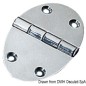 
Charnière ovale 84x56 mm avec goujons 2 mm 
