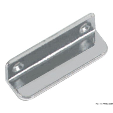 Platines butée L laiton chromé | EAN 8033137127953 Ref 38.183.05
