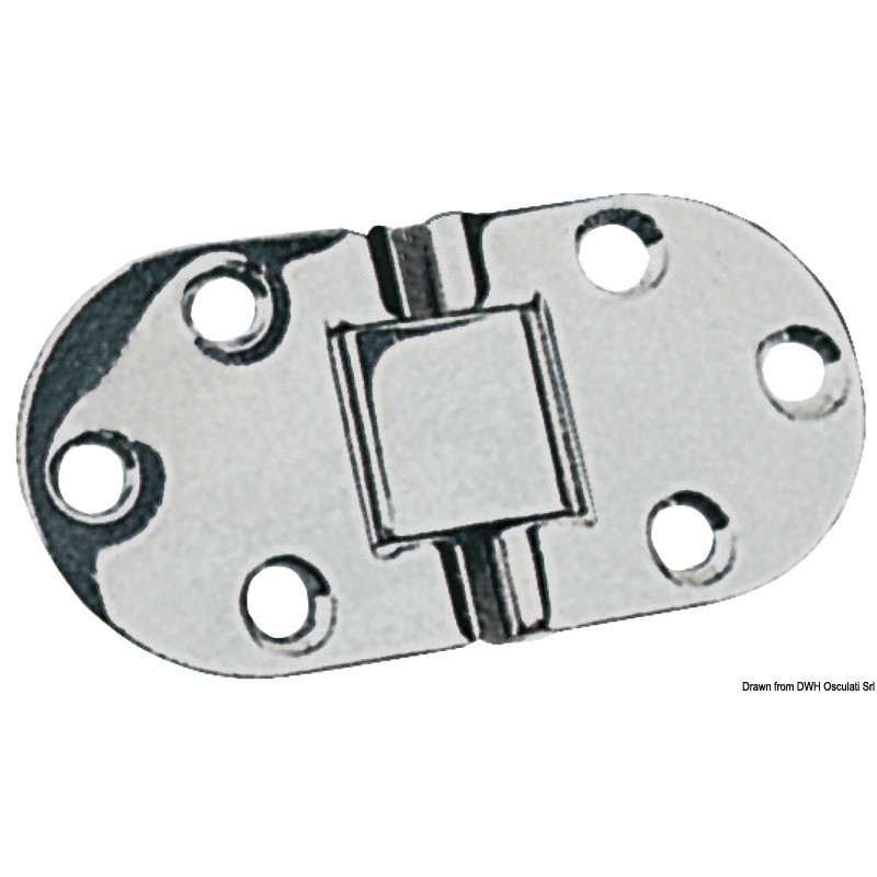 
Charnière  retournement 76x38 mm 
