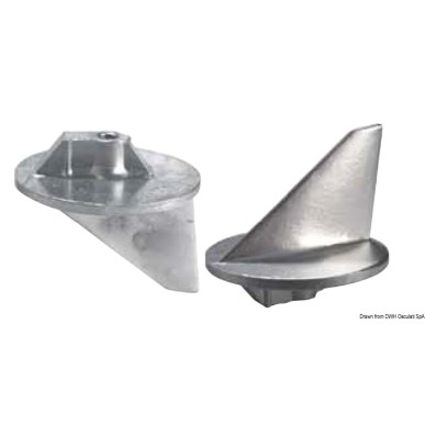 Queue de carpe court Mercury 40-225 HP magnésium | EAN 8033137138423 Ref 43.420.11