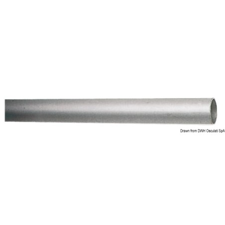 Tube aluminium anodisé 22 x 1,2 mm x 2 m | EAN 8033137133114 Ref 41.021.00