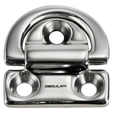 Anneaux rabattables "folding pad eyes" + anneau forgé HR| EAN 8033137192395 Ref 39.870.03