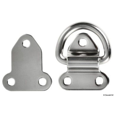 Demi-anneau rabattable électropoli 6 mm | EAN 8033137131134 Ref 39.868.06